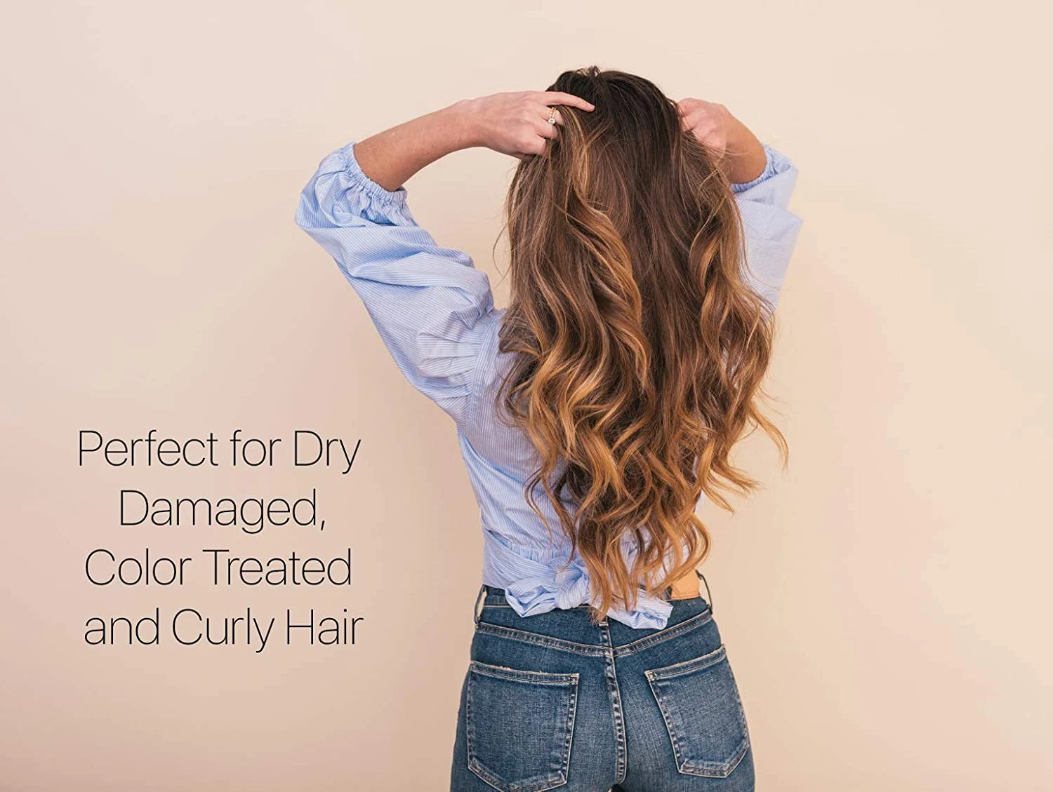 Собственная торговая марка OEM, горячий питательный кератин и коллаген, восстанавливающий травяной кондиционер для ухода за волосами для веганов