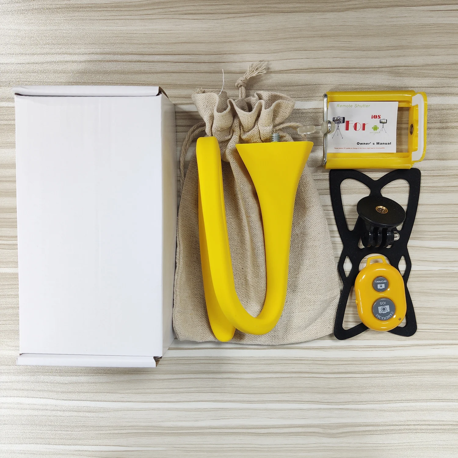 
 Гибкая селфи-палка, монопод, штатив, держатель обезьяны для Gopro, телефона, автомобиля, велосипеда, универсальный с беспроводным пультом дистанционного управления, затвором  