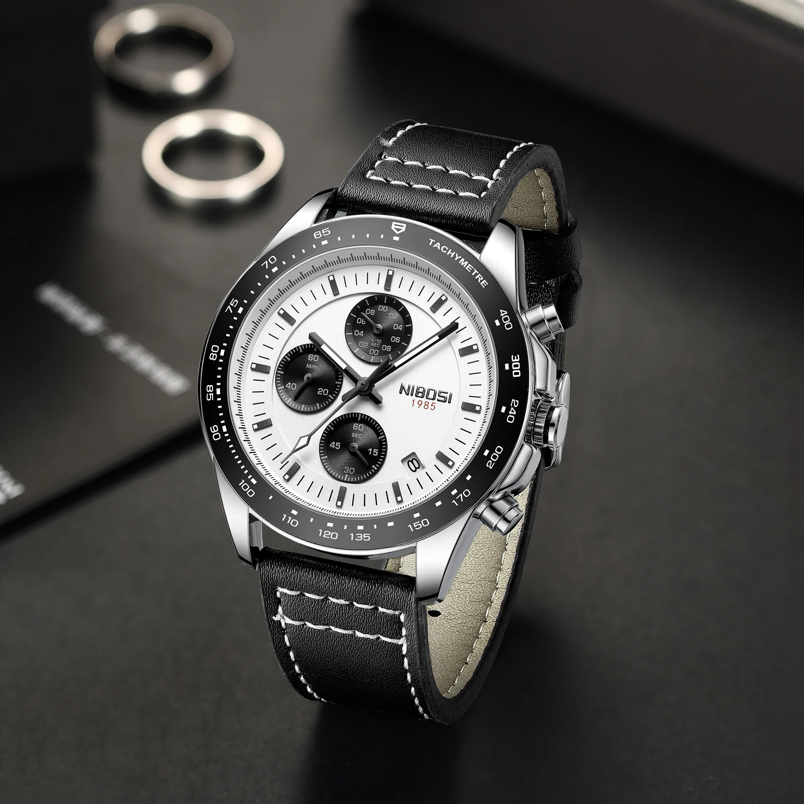 Nibosi 2636 Sport Chronograph Quartz Watches - Durable & Stylish