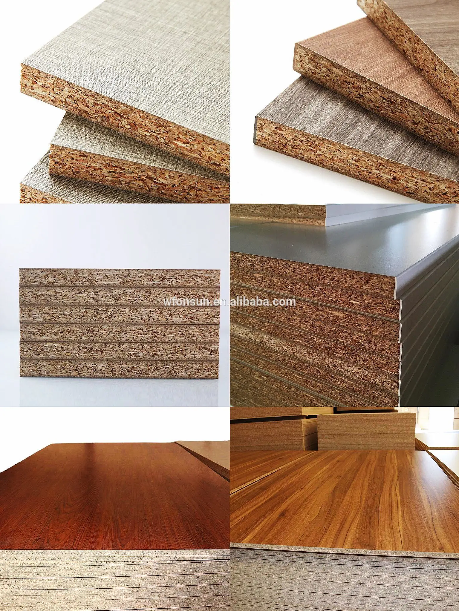 melanine faced chipboard