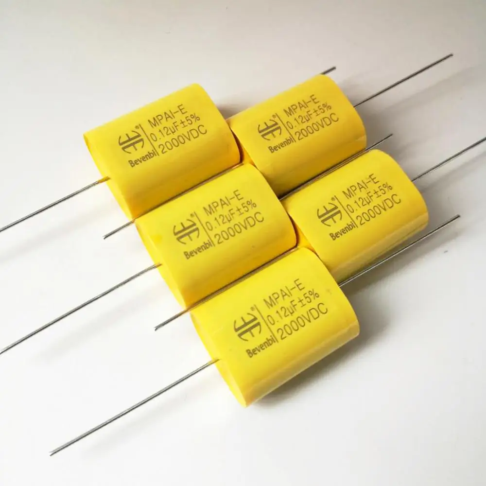 CBB20 685J 400V Capacitance Ultrasonic Generator Axial Film Facemask Machine Capacitor