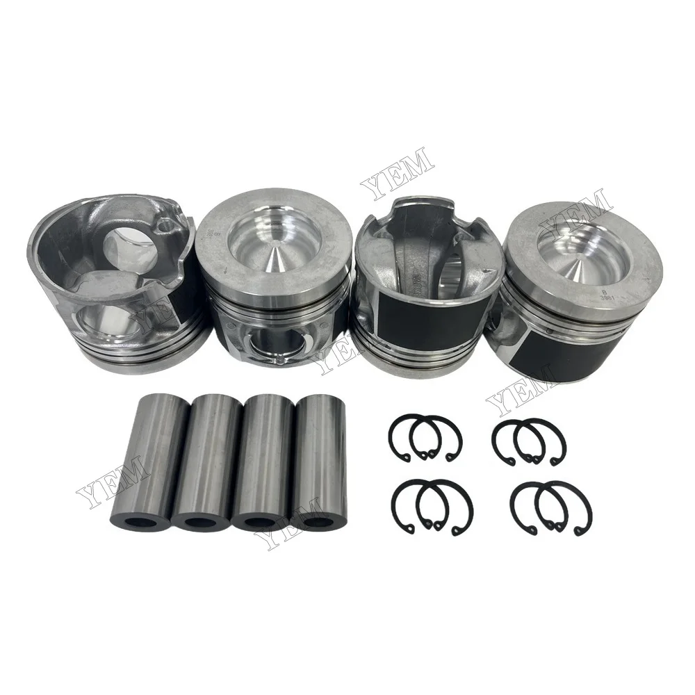 4JJ1 Piston Kit Engine Parts Fits for Isuzu Replaces 2