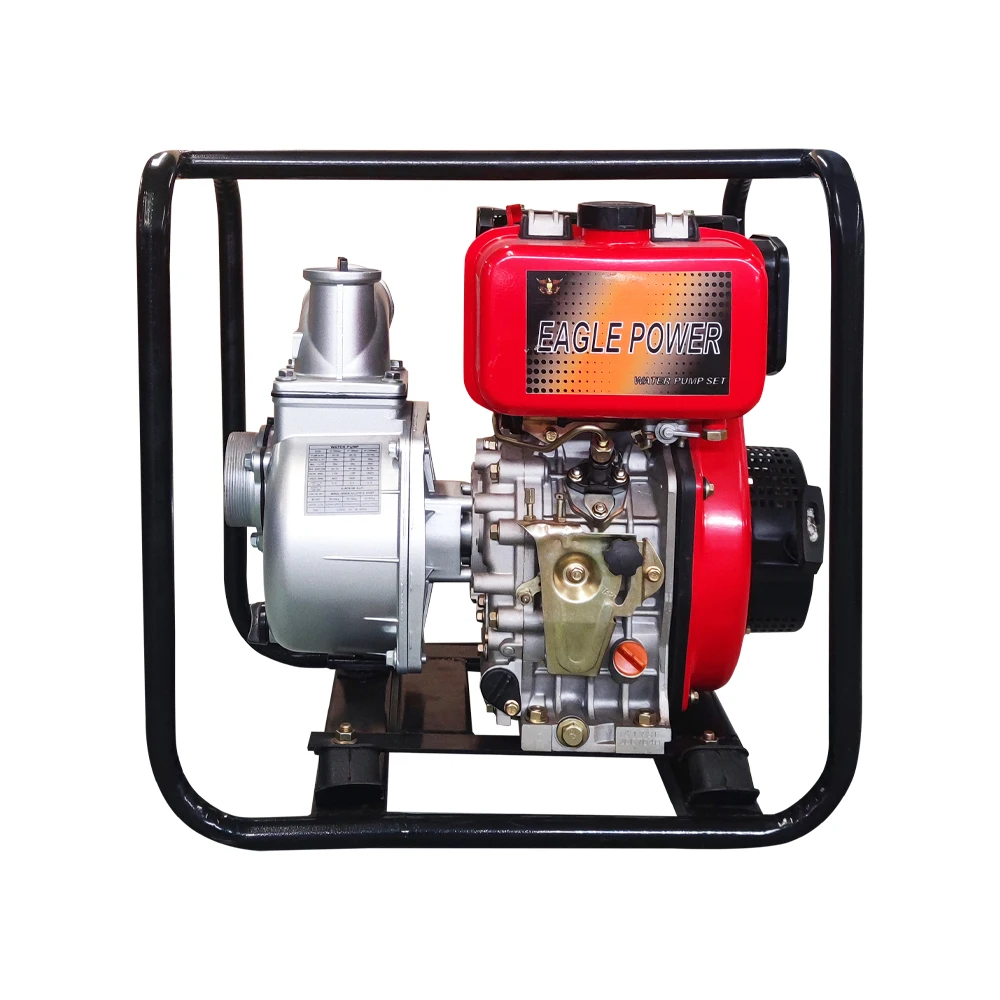 High Efficiency 3 Inch 7.5kw 10hp Diesel Water Motor Pump Suction Customizable for Agricultural Machining