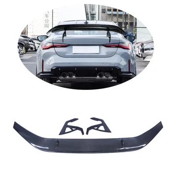 For BMW G80/G82 Auto Parts AD Style Rear Wing Spoiler Body Kits Carbon Fiber Rear Spoiler For BMW M3/M4 G80/G82