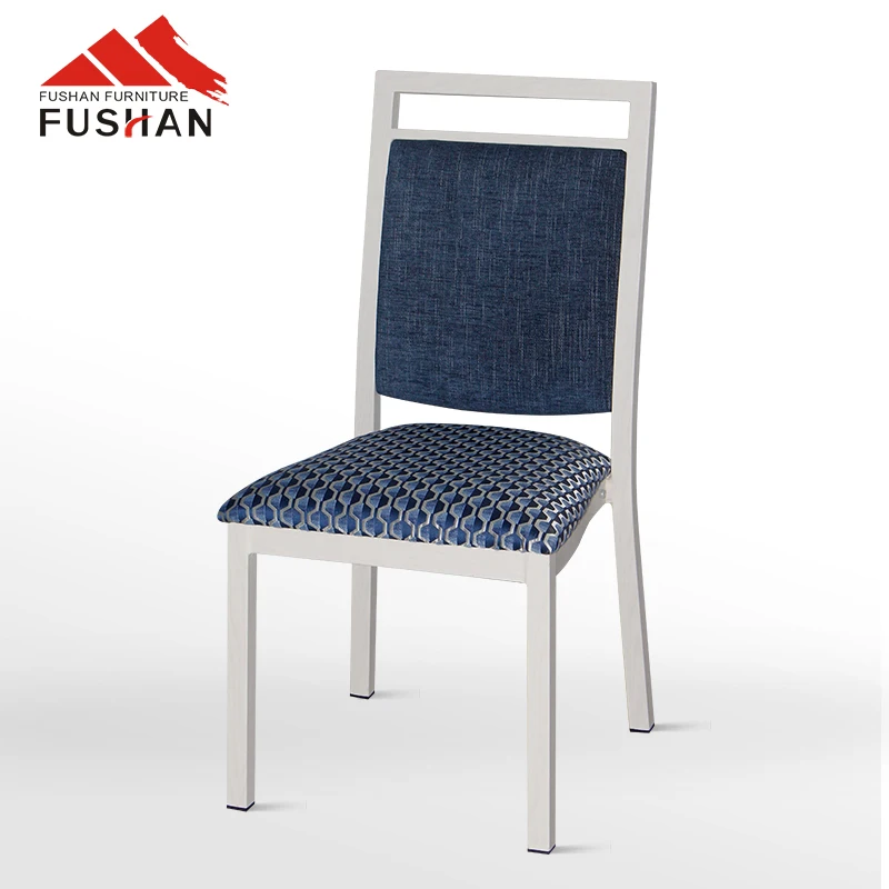 Good quality modern dining room chair hotel luxury bar lounge restaurant chair upholstered metal wood grain banquet event chair