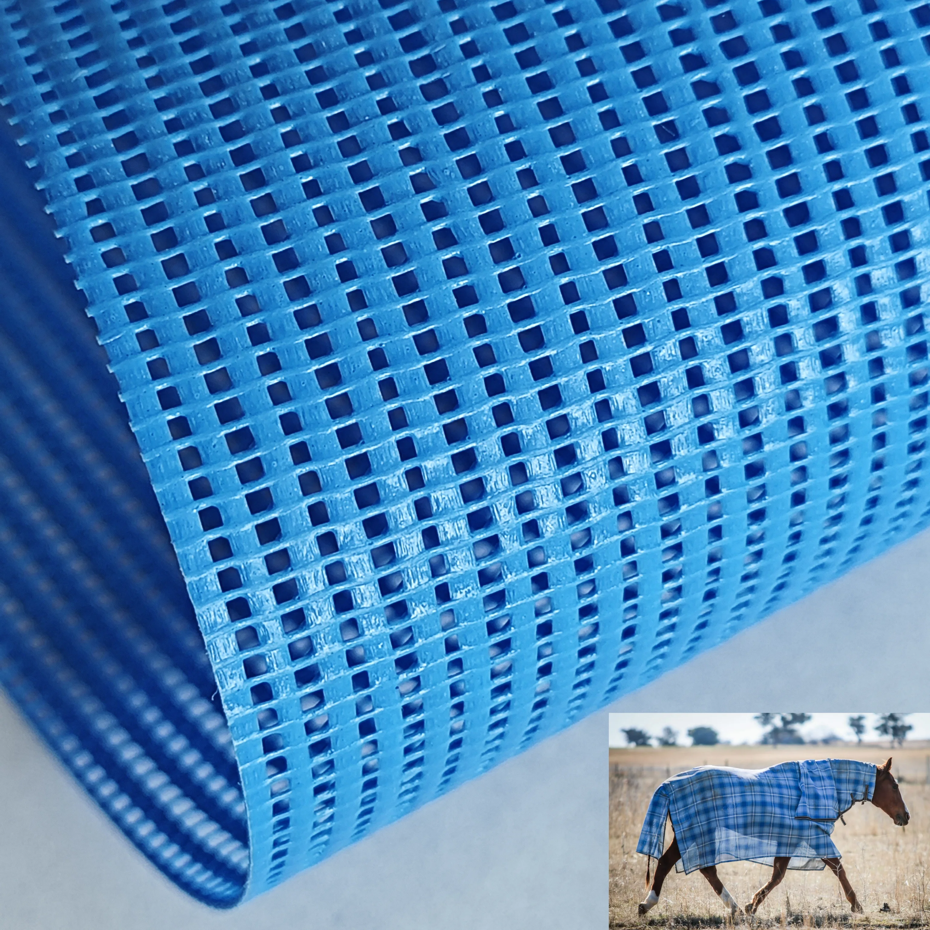 Tapis Complet Anti-mouches Cheval Weatherbeeta - Ras-cou Et Protection Insectes - Léger