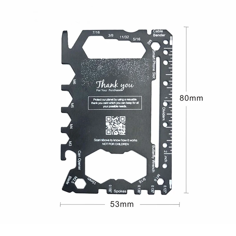 Инструмент для выживания на заказ, карманный нож, многофункциональный инструмент для кредитных карт