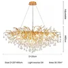 Gold Rectangular-D120 CM