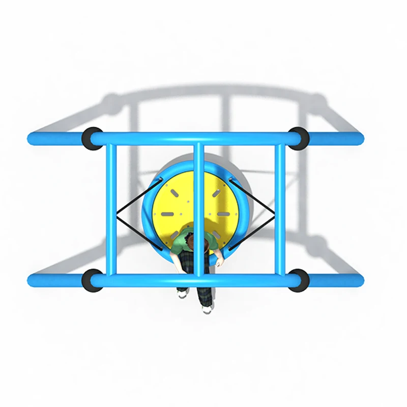 Outdoor Park Large Children's Swing Set, Circular Swing, Outdoor Playground Facilities