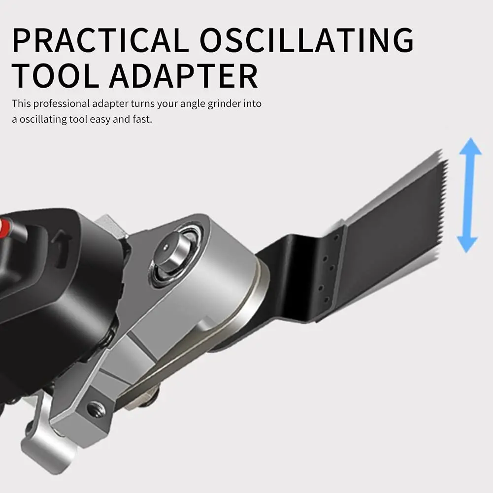Oscillating Tool Blade, Angle Grinder Converter, Tungsten Steel  Multifunctional Oscillating Tool Adapter Kit Angle Grinder Adapter, Angle  Grinders: : Tools & Home Improvement