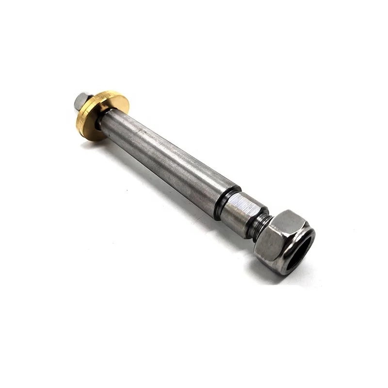 Axle Connecting Front Wheel and Front Forks for ZERO 10X SPEEDUAL Electric Scooter Parts Electric Scooter Accessories