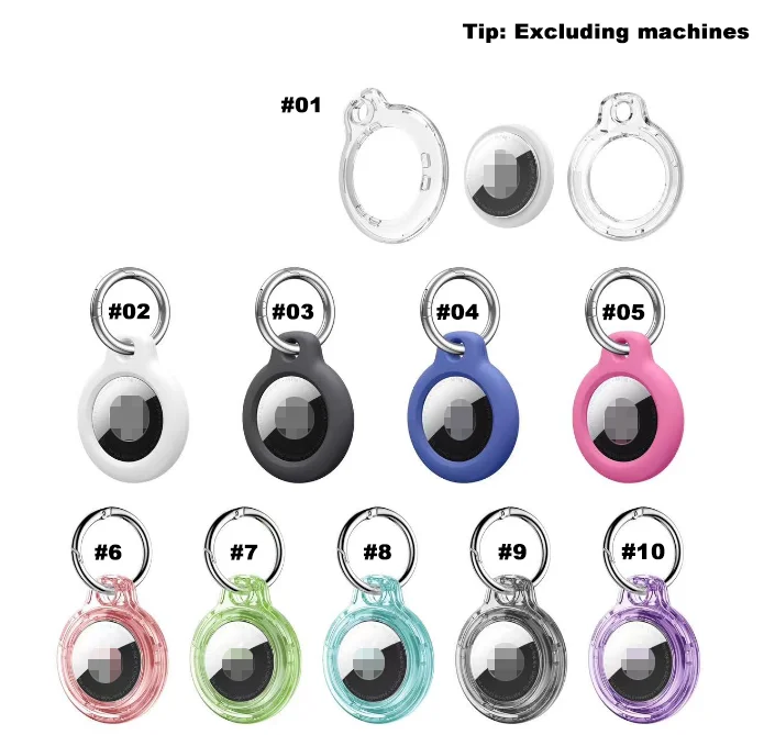 Wholesale Multiple Packs Multl-color Pc Case For Airtag With Ring ...