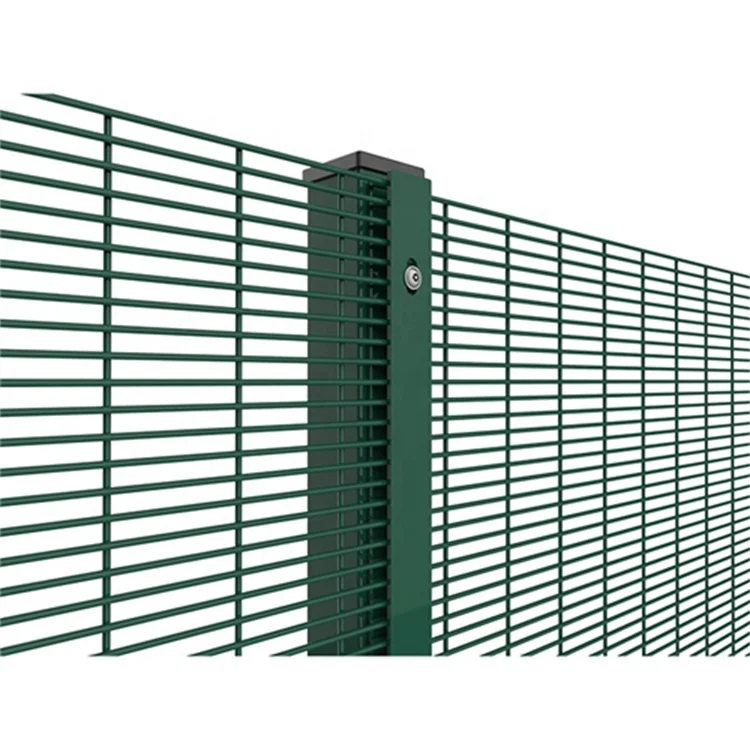 High Security 358 Anti-Climb Fence Sliding High Quality PVC Metal Iron for Factories Driveways Barbed Wire Clamp Accessories