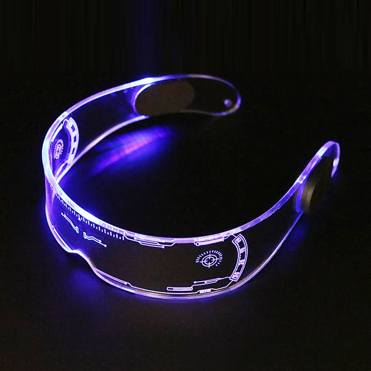 Fashion Technology Flash Color Change Led Party Light up Glasses for Decoration