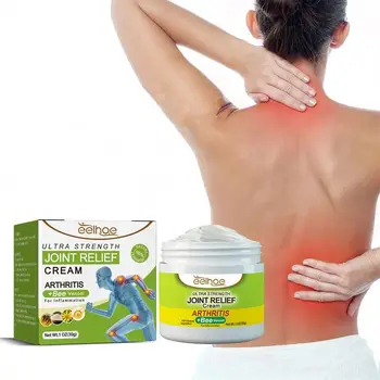 Private Label Strength Joint Pain Relief  Swelling Lumbar Muscle Strain Relieving Bee Venom Joint and Bone Therapy Cream