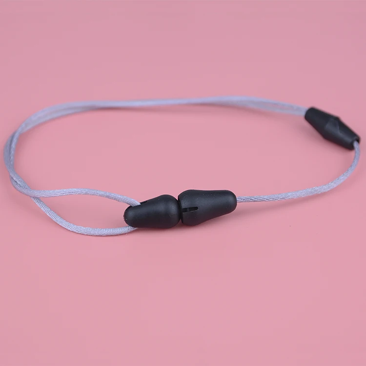 Строка Color-1mm ребенка режутся зубы сенсорные браслет ожерелье регулируемые застежки для изготовления ювелирных изделий