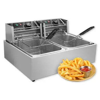Smart Vertical Home Use Fish Potato Chicken Electric Deep Oil Fryer for Restaurant
