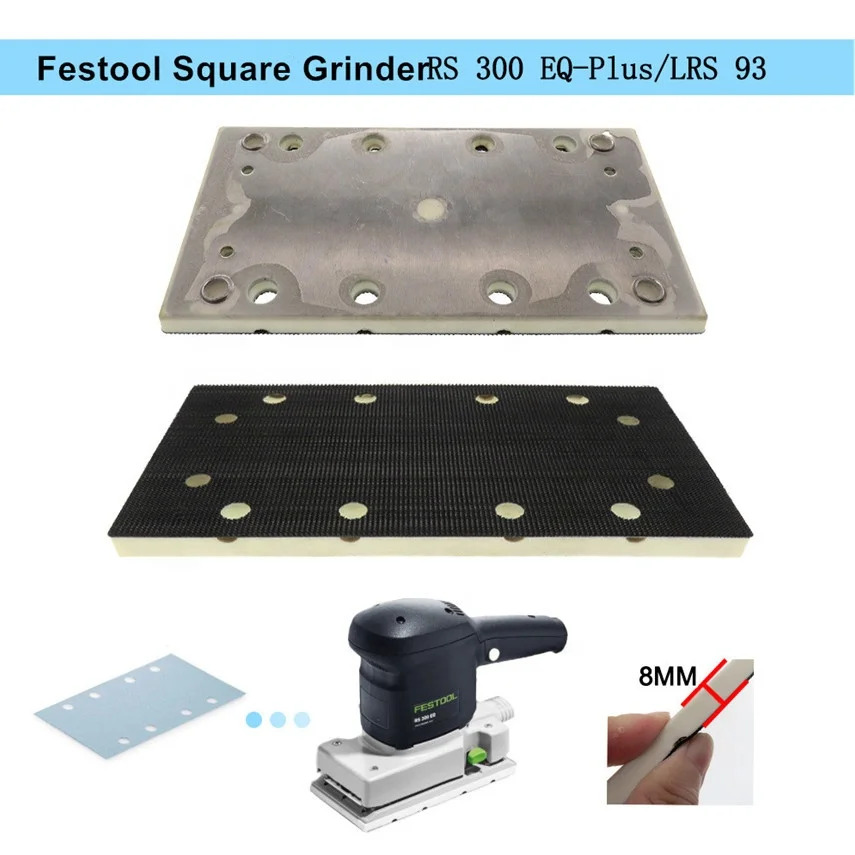 High Quality Square RS300 Sanding pads details