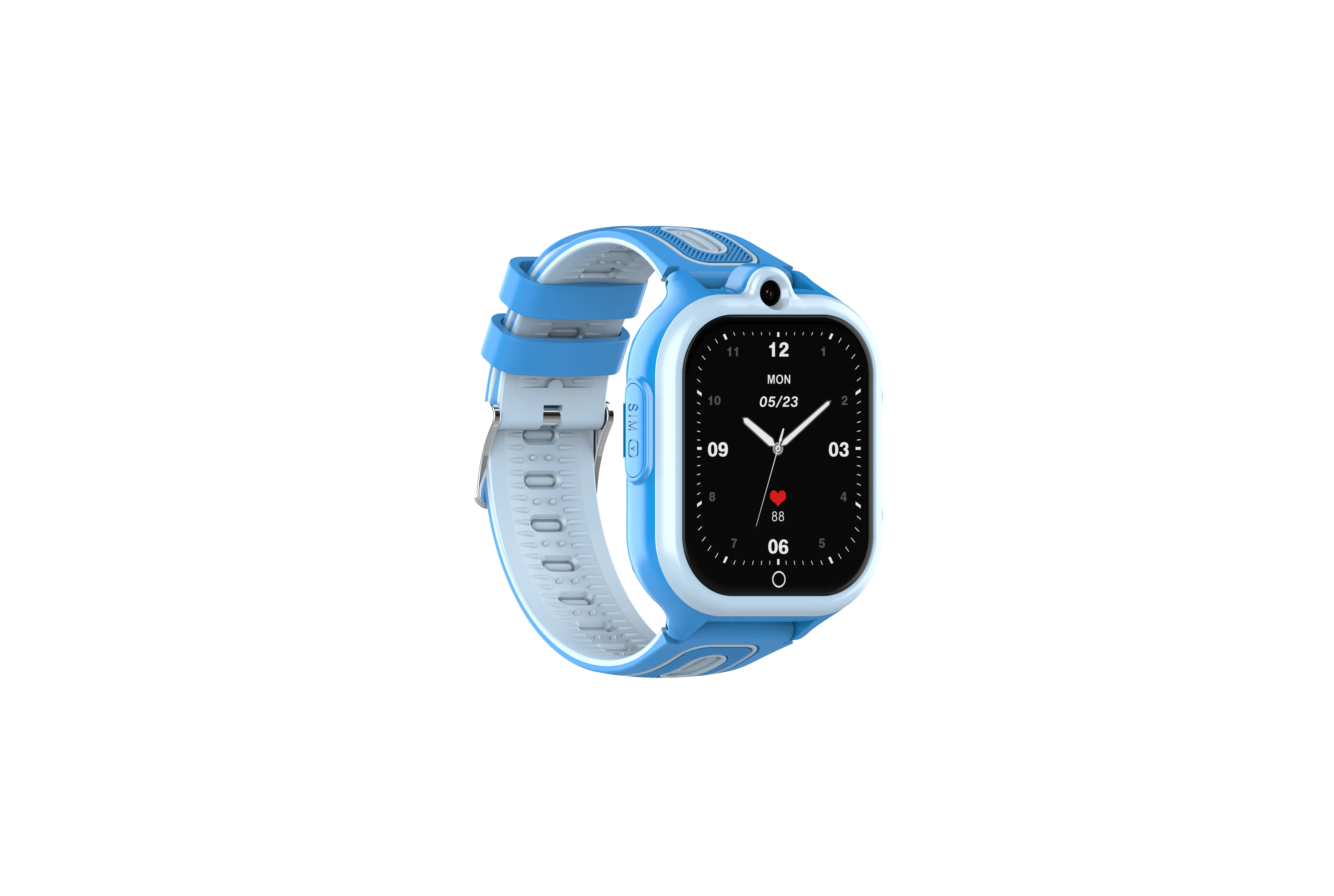Wonlex Educational Smartwatch for Kids: Android Child Mode, Parent-Allowed WhatsApp Chat Detachable Colorful Strap Smartwatch
