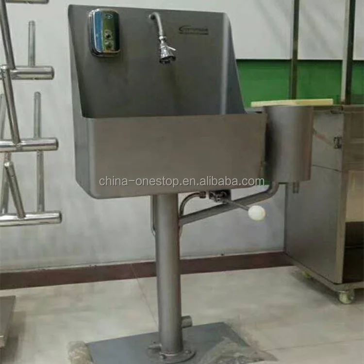 Slaughterhouses and meat processing plants washbasin sink sterilizers boot washers