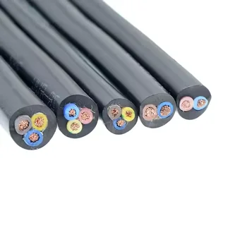 Huaqi Cable H07RN-F 5G 2.5 3 Core Copper Multi Core Vde Standard Submersible Rubber Electrical Cable Electrical Wires and Cables