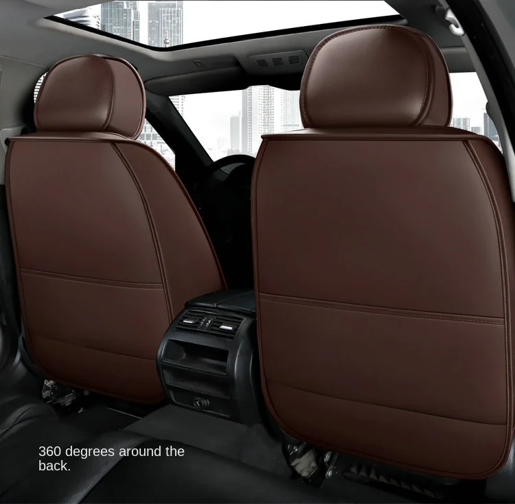 Amazon Summer All-Inclusive Leather Five-Seat Car Seat Cover Universal Four-Season Cushion for Cross-Border Foreign Trade supplier