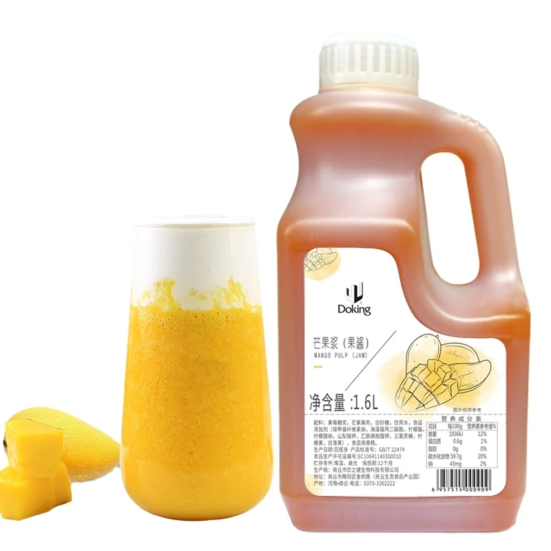 guaranteed quality unique fruit syrup concentrate mango slush