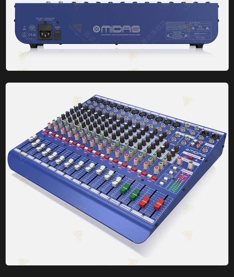 Midas DM16 - 16 Channel Analog Sound Amplification Mixer
