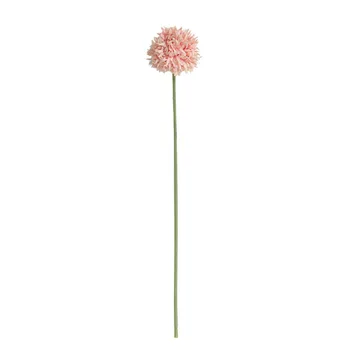 Hot selling Ping pong flowers chrysanthemum pompon flower single stem artificial dandelion for home decor