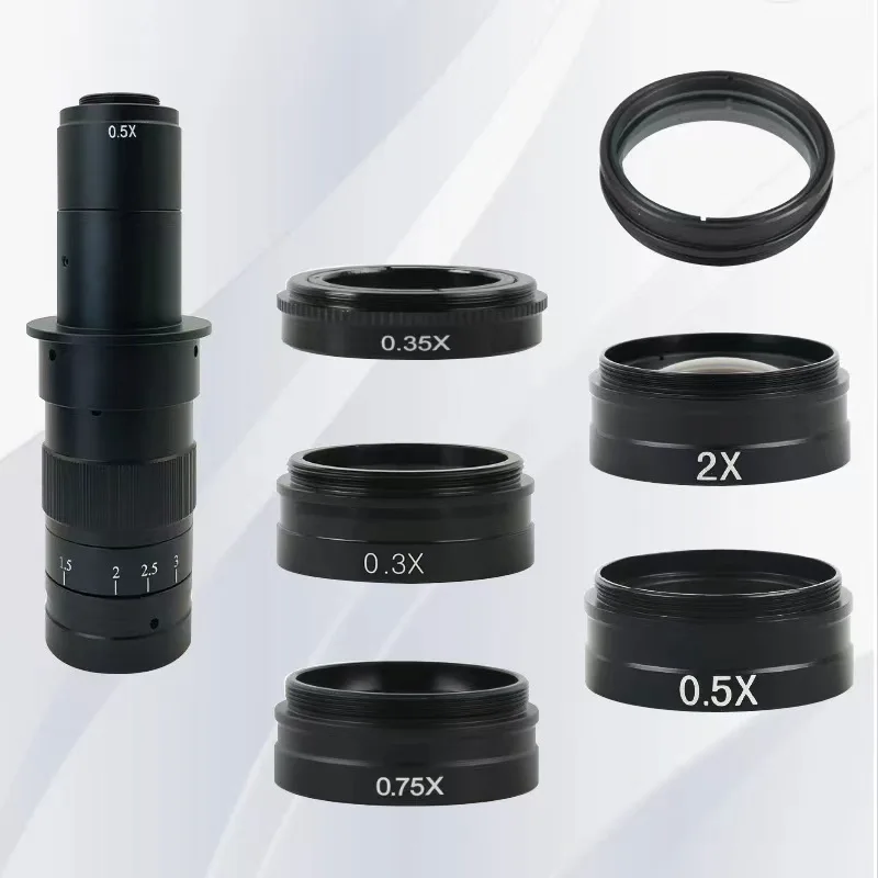 0.3x 0.35x 0.5x 0.75x 1x 2.0x Barlow Auxiliary Objective Glass Lens M42 ...