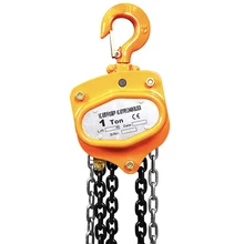 Hot sale 1ton 2ton mini stage electric hand chain block hoist truss manual chian lever pulley hoist lifting machine chain block