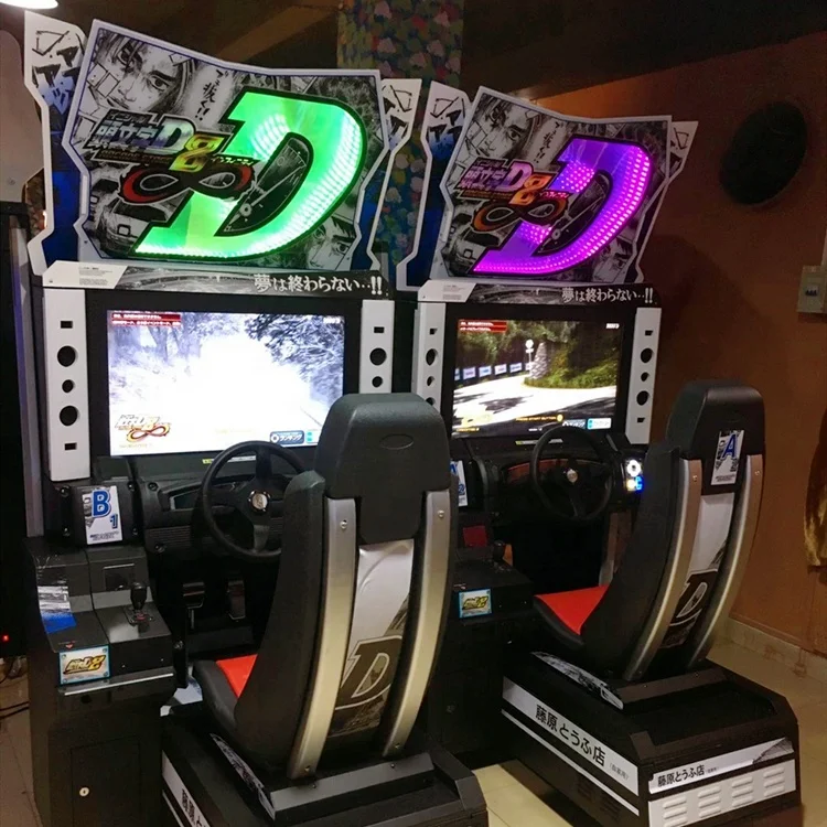 イニシャルDアーケードレーシングゲームマシン 初代D5 1人用 1年保証