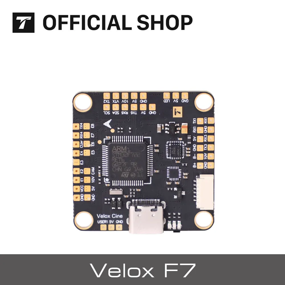 T-MOTOR Velox F7 - Versatile FPV Drone Flight Controller