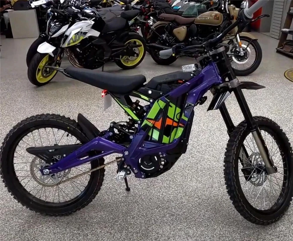 Surron Electric Off Road Bike Stealth Bomber With Hub Motors 48v 3000w ...