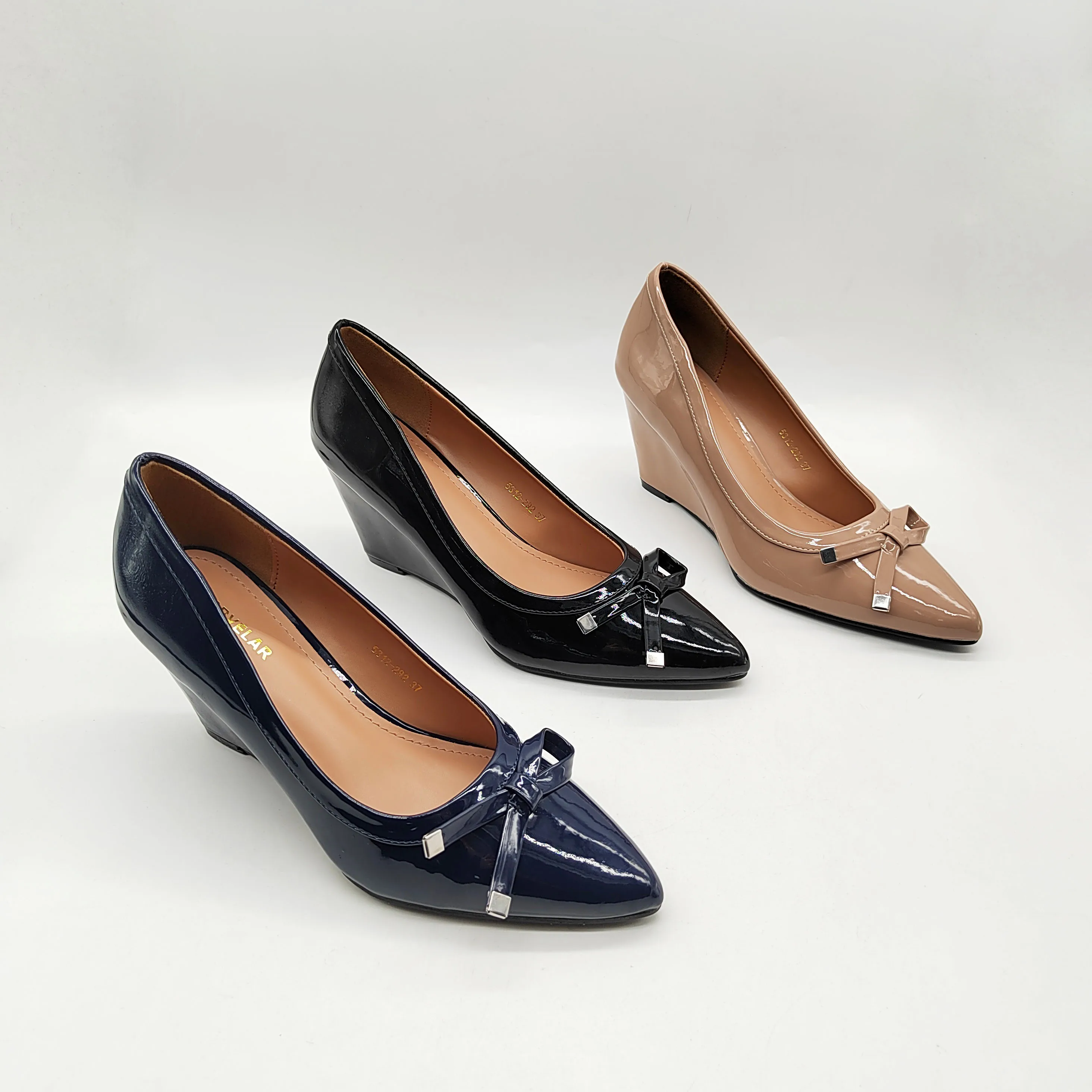 High Heel Women Wedge Platform Shoes Comfort Pointed Toe Wedges Formal  Dress Office Shoes for Women Ladies