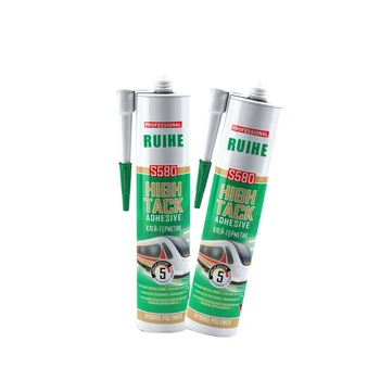 China Manufacturer's Low Odor White Silicone Sealant Glue Waterproof Insulating Glass Bonding Epoxidized Resin Based Sticker