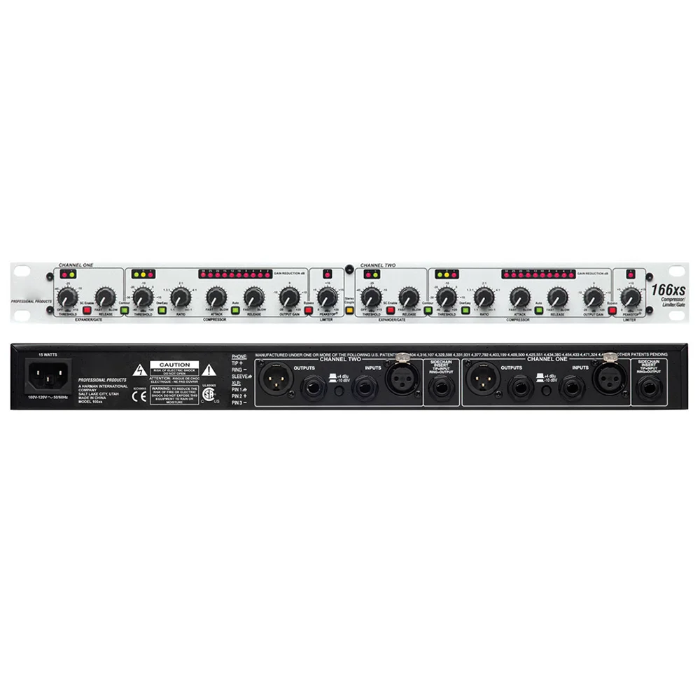 Dbx 166xs Professional Compressor Limiter - High Precision