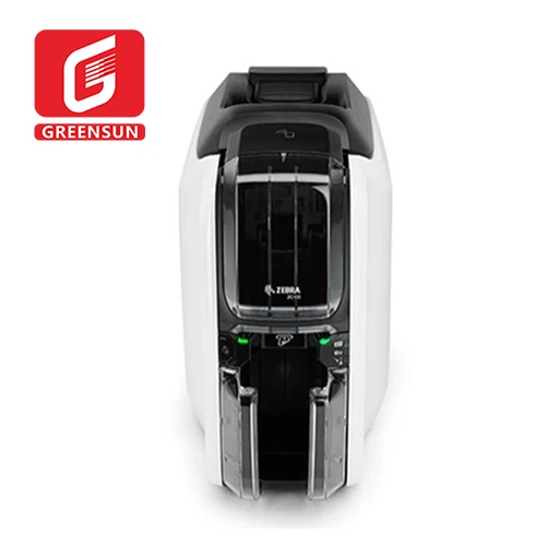Zebra High Performance Single Side Card Printer ZC100 Fast Simple Pvc Id Card Printer