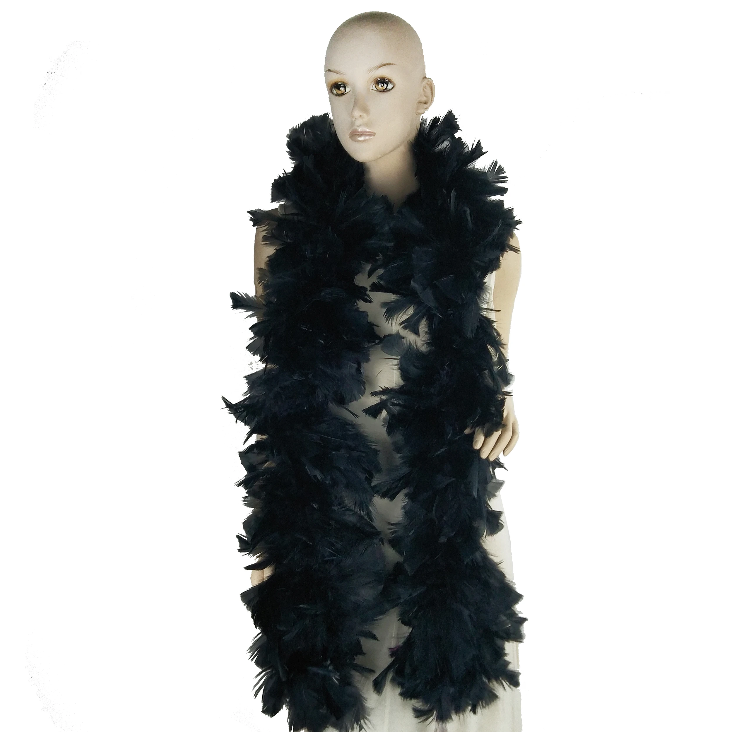 Boa En Plumes De Dinde Rose - 2 Mètres - Pour Déguisement, Mariage, Fête, Cosplay