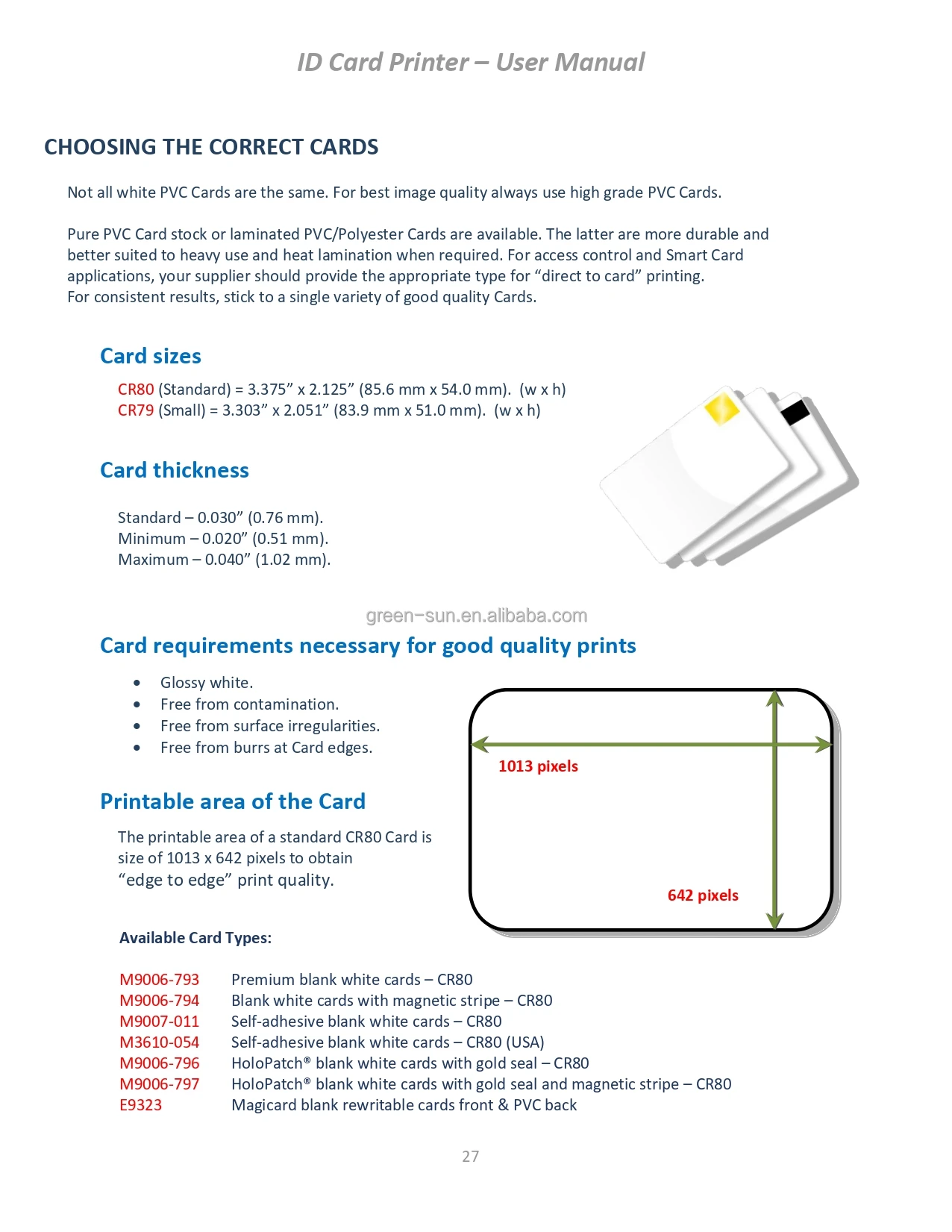 Brand New High Performance Magicard K 300dpi Color Dye Sublimation PVC ...