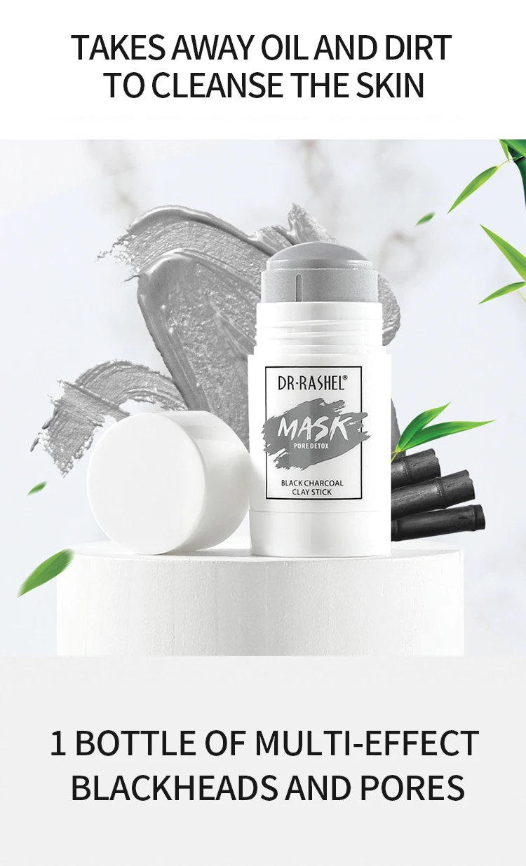 New Coming DR RASHEL Pore Detox Black Charcoal Clay Mask Stick