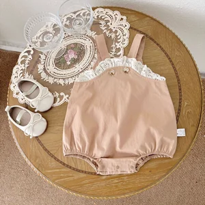 New Baby Summer Thin Princess Suit Romper Girls Infant Toddler Clothes Jumpsuit Baby Romper