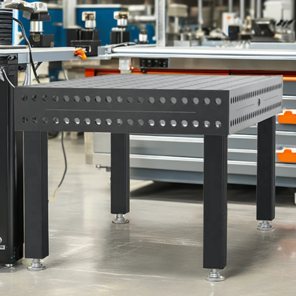 TKweld HT250/Q355 New 3D Flexible Plasma D16/D28 Nitriding Welding Table CE Certified for Soldering Stations supplier