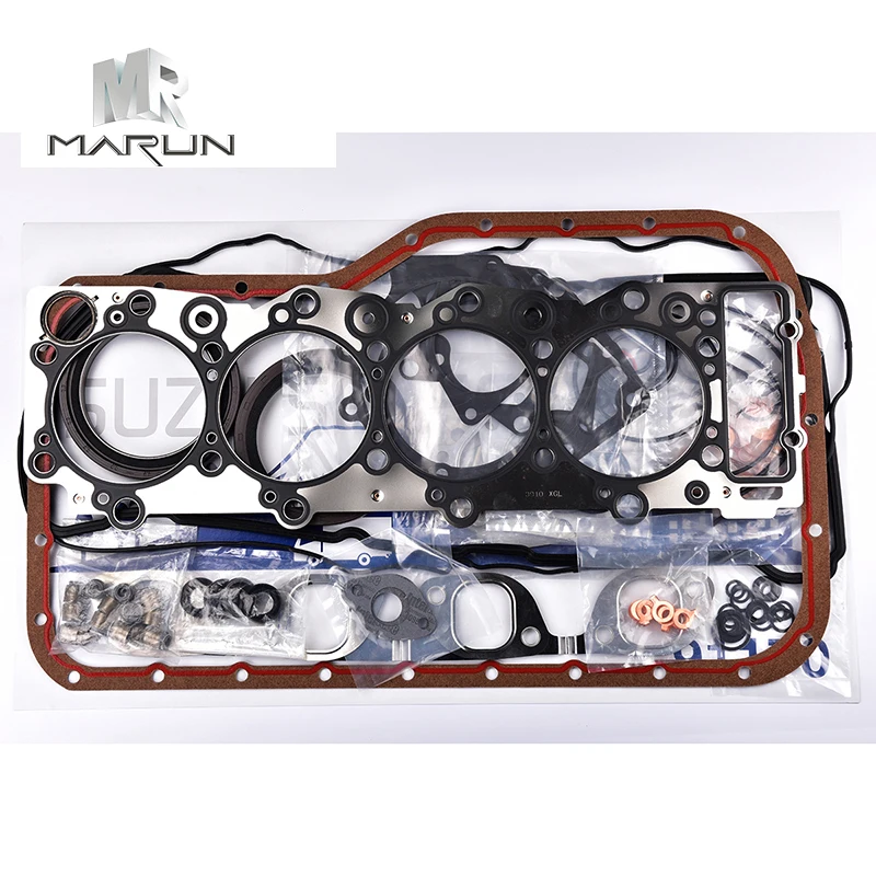 Isp Select Parts Gasket kit 5-87816456-0  1-87618392-0 ZX200-3 4HK1 Diesel Engine Gasket kit full set  1876183920