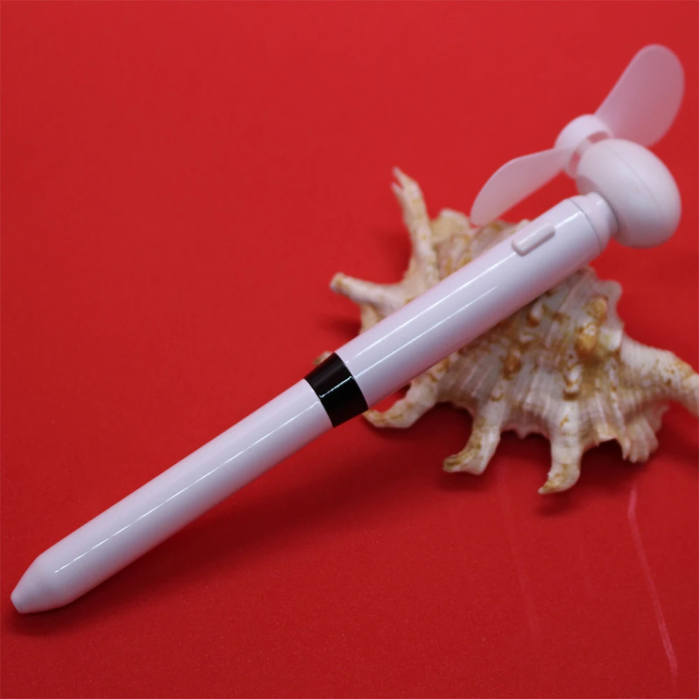 Chinese Factory Portable Mini Fan with Ball Pen Student Fan Pens New Fan Pen With Best Service