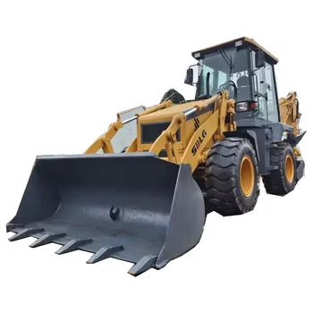 China second hand used LGB680 backhoe loader SDLG construction machinery earthmoving equipment