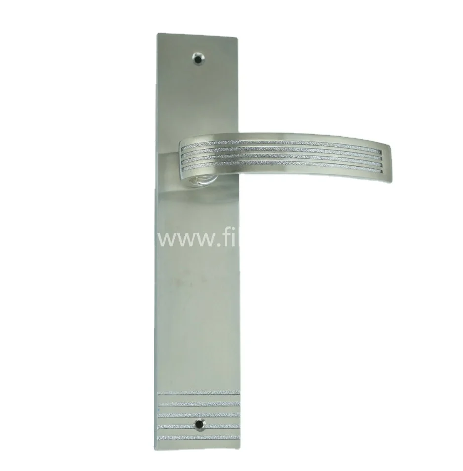 Filta modern hardware main door Lever handle with plate
