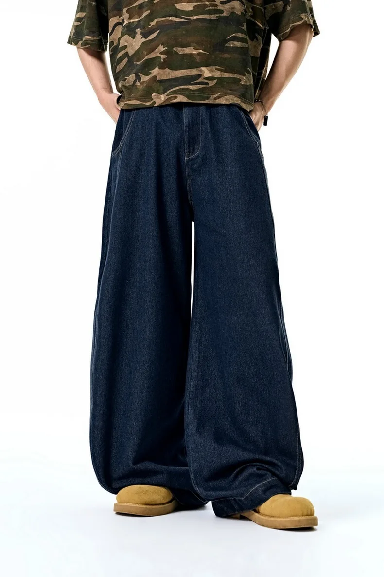 Bomber Jacket Men's Summer New Arrival Streetwear Straight Cut Loose Washed Denim Heart Pattern details