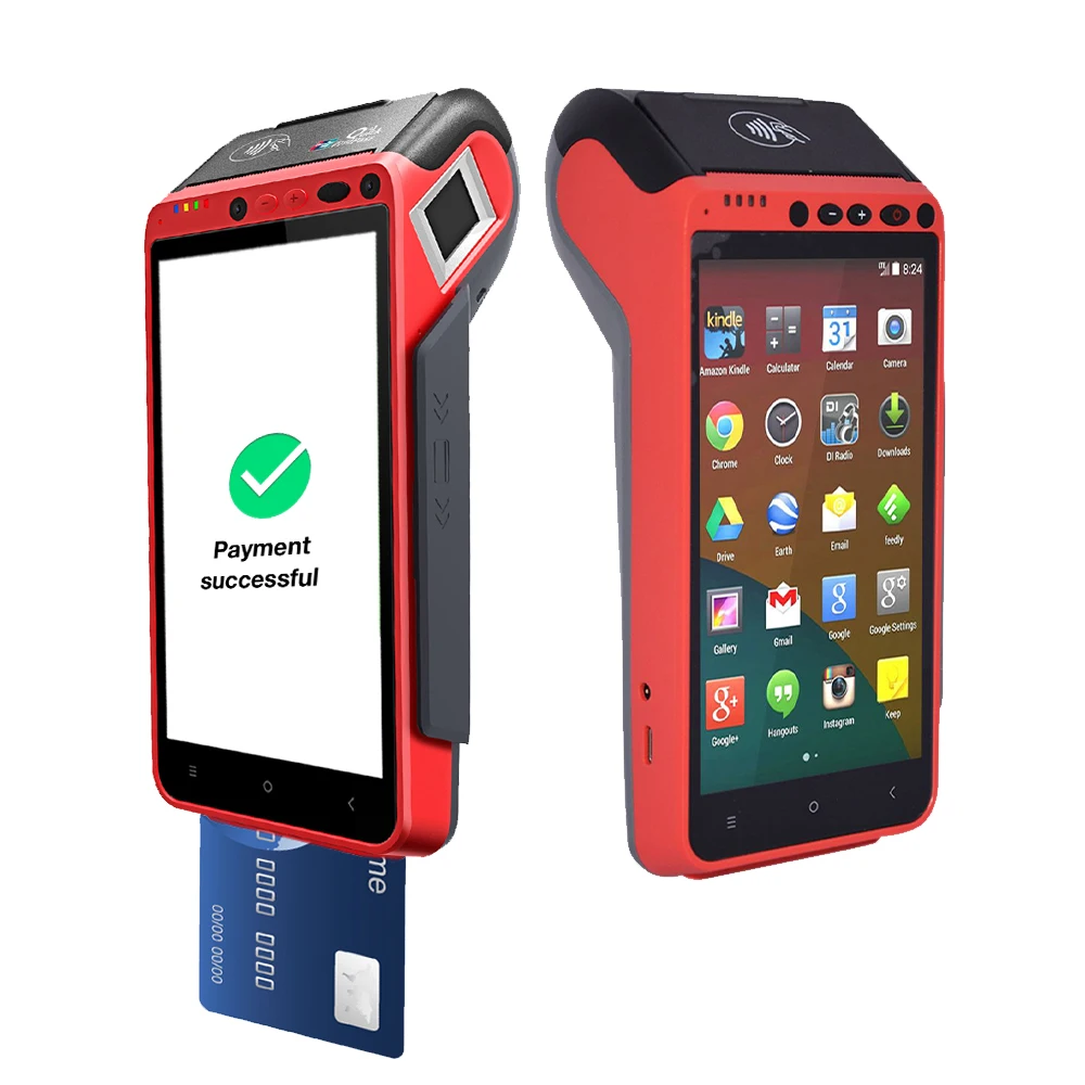 QR支払いZ100を備えた4GモバイルPOSハンドヘルドスマートデバイス