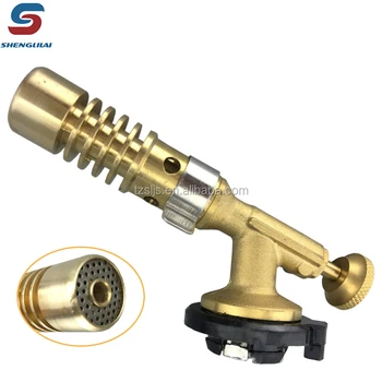 2021 new portable brazing torch high quality low price brass flame gun butane gas torch gas cutting torch